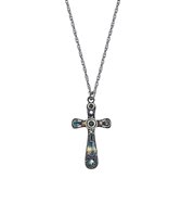 Collana Ayala Bar Donna Cross in Lega metallica C5016 - C5016